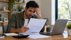 Reviewing a home loan decline letter after pre-approval was withdrawn.